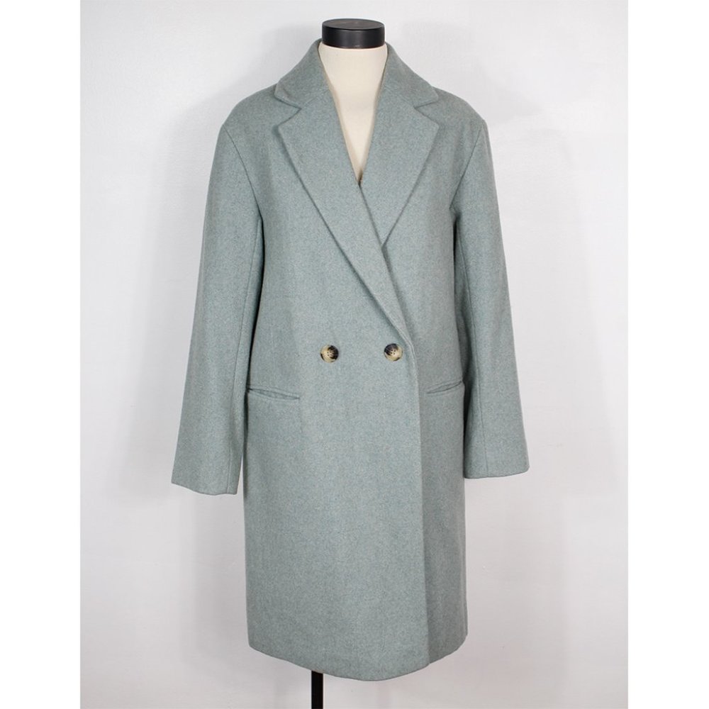 -SOLD-Club Monaco Relaxed Double-Breasted Coat
